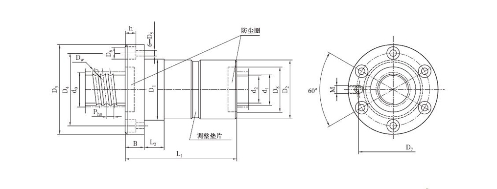 FFZD6320TR-4-P4/4042X3387-C滾珠絲杠生產(chǎn)廠家、維修
