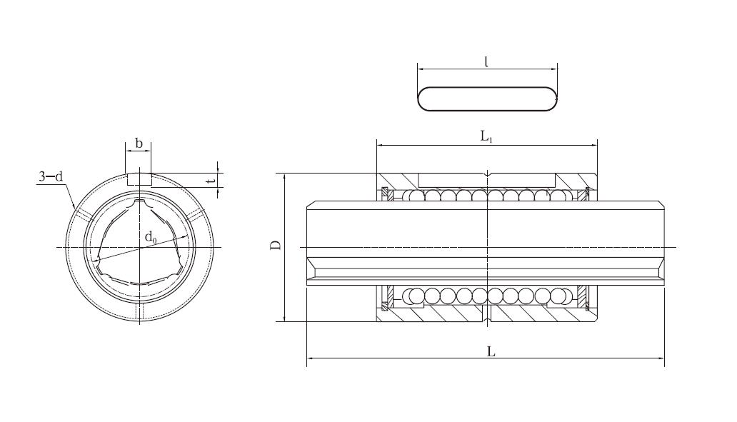 GJZA100滾動(dòng)花鍵
